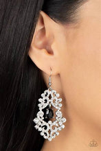 Load image into Gallery viewer, Sociable Sparkle Black Earrings - Paparazzi Accessories
