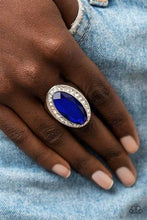 Load image into Gallery viewer, Believe in Bling Blue Ring - Paparazzi Accessories
