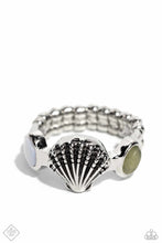 Load image into Gallery viewer, Coastline Charisma Green Ring - Paparazzi Accessories
