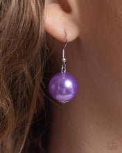 Load image into Gallery viewer, Plentiful Pearls Purple Necklace - Paparazzi Accessories
