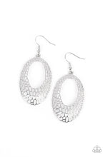 Load image into Gallery viewer, The HOLE Nine Yards Silver Earrings - Paparazzi Accessories
