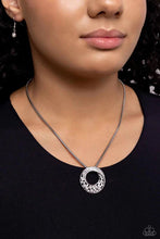 Load image into Gallery viewer, Scintillating Spiral White Necklace - Paparazzi Accessories
