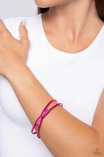 Load image into Gallery viewer, Tactile Thrill Pink Bracelet - Paparazzi Accessories
