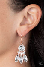 Load image into Gallery viewer, To Have and To Sparkle Copper Earrings - Paparazzi Accessories
