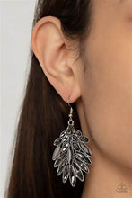 Load image into Gallery viewer, COSMIC-politan Silver Earrings - Paparazzi Accessories
