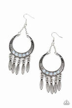 Load image into Gallery viewer, Day to DAYDREAM Blue Earrings - Paparazzi Accessories

