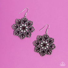 Load image into Gallery viewer, Garden of Love Purple Earrings - Paparazzi Accessories
