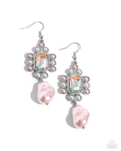Load image into Gallery viewer, Raving Review Pink Earrings - Paparazzi Accessories
