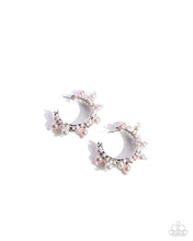 Load image into Gallery viewer, Elite Expense Pink Hoop Earrings - Paparazzi Accessories
