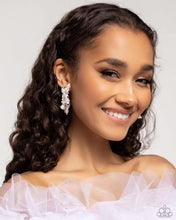 Load image into Gallery viewer, Elite Expense Pink Hoop Earrings - Paparazzi Accessories
