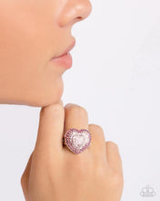 Load image into Gallery viewer, Radiant Resplendence Pink Ring - Paparazzi Accessories
