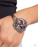 Load image into Gallery viewer, Time to Twinkle Purple Bracelet - Paparazzi Accessories
