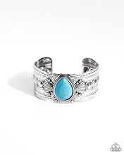 Load image into Gallery viewer, Canyon Cantina Blue Bracelet - Paparazzi Accessories

