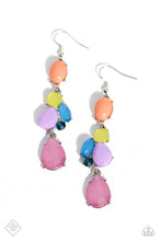 Load image into Gallery viewer, Mystifying Matinee Multi Earrings - Paparazzi Accessories
