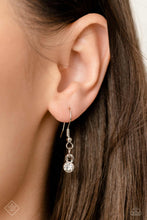 Load image into Gallery viewer, Dripping in Stardust White Necklace - Paparazzi Accessories
