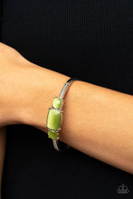 Load image into Gallery viewer, Tranquil Treasure Green Bracelet - Paparazzi Accessories
