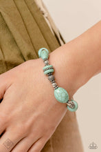 Load image into Gallery viewer, Changing Cleopatra Blue Bracelet - Paparazzi Accessories
