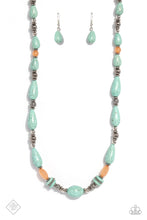 Load image into Gallery viewer, Nile River Redux Blue Necklace - Paparazzi Accessories
