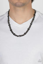 Load image into Gallery viewer, G.O.A.T Black Necklace - Paparazzi Accessories
