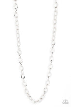 Load image into Gallery viewer, Player of the Year Silver Necklace - Paparazzi Accessories
