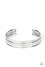 Load image into Gallery viewer, Hot on the TRAILBLAZER Silver Bracelet - Paparazzi Accessories
