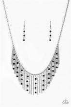 Load image into Gallery viewer, Harlem Hideaway Black Necklace - Paparazzi Accessories
