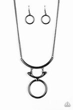 Load image into Gallery viewer, Walk Like An Egyptian Black Necklace - Paparazzi Accessories
