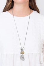 Load image into Gallery viewer, Riverside Respite Silver Necklace - Paparazzi Accessories
