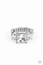 Load image into Gallery viewer, Treasured Twinkle White Ring - Paparazzi Accessories
