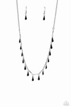 Load image into Gallery viewer, Drop Dead Dance Black Necklace - Paparazzi Accessories
