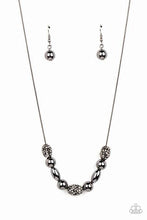 Load image into Gallery viewer, Space Glam Black Necklace - Paparazzi Accessories
