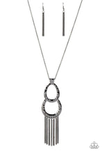 Load image into Gallery viewer, Reeling in Relics Black Necklace - Paparazzi Accessories
