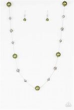 Load image into Gallery viewer, Eloquently Eloquent Green Necklace - Paparazzi Accessories
