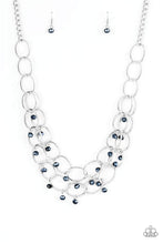 Load image into Gallery viewer, Yacht Tour Blue Necklace - Paparazzi Accessories

