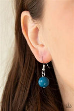 Load image into Gallery viewer, Pleasant Promenade Blue Necklace - Paparazzi Accessories
