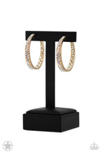 Load image into Gallery viewer, GLITZY by Association Gold Earrings - Paparazzi Accessories
