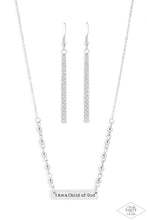 Load image into Gallery viewer, Send Me An Angel Silver Necklace - Paparazzi Accessories

