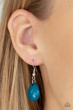 Load image into Gallery viewer, Life of the Fiesta Blue Necklace - Paparazzi Accessories
