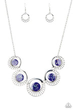 Load image into Gallery viewer, Elliptical Effervescence Purple Necklace - Paparazzi Accessories
