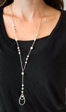 Load image into Gallery viewer, Sandstone Savannahs White Necklace - Paparazzi Accessories
