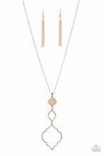 Load image into Gallery viewer, Marrakesh Mystery Rose Gold Necklace - Paparazzi Accessories
