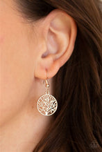Load image into Gallery viewer, Save The Trees Rose Gold Necklace - Paparazzi Accessories
