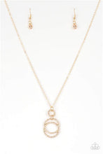 Load image into Gallery viewer, Timeless Trio Gold Necklace - Paparazzi Accessories
