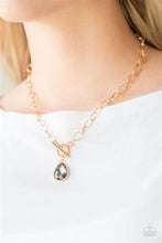 Load image into Gallery viewer, So Sorority Gold Necklace - Paparazzi Accessories
