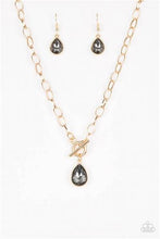 Load image into Gallery viewer, So Sorority Gold Necklace - Paparazzi Accessories
