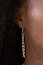 Load image into Gallery viewer, Tribal Trek Gold Necklace - Paparazzi Accessories
