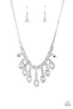 Load image into Gallery viewer, REIGNING Romance White Necklace - Paparazzi Accessories
