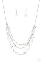 Load image into Gallery viewer, Goddess Getaway White Necklace - Paparazzi Accessories
