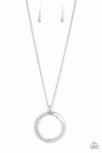 Load image into Gallery viewer, Encrusted Elegance White Necklace - Paparazzi Accessories
