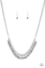 Load image into Gallery viewer, Glow and Grind Silver Necklace - Paparazzi Accessories
